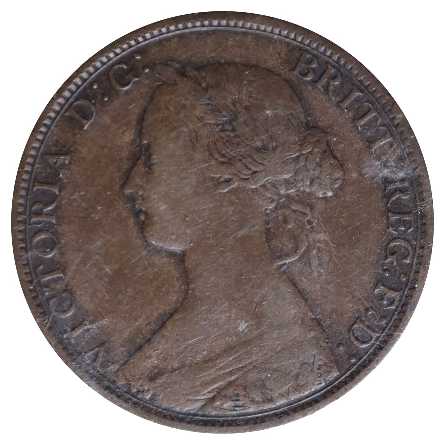 1862 Nova Scotia 1-cent ICCS Certified F12
