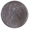 1864 Nova Scotia 1/2 cent ICCS Certified AU55