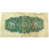 DC-15a 1900 Dominion of Canada 25-cent Shinplaster, Courtney, F-VF (F15) Damaged