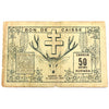 New Caledonia 1942 50 Centimes Note, Pick #51