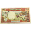 New Caledonia 1969 1000 Franc Note, Pick #64