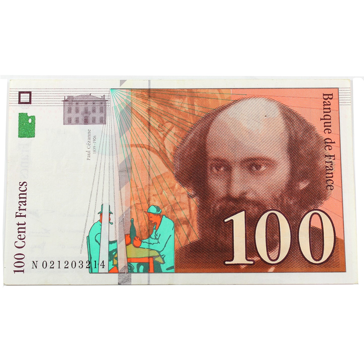 France 1997 100 Franc Note, Pick #158