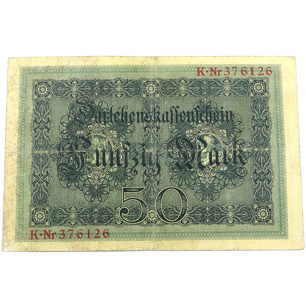 Germany 1918 20 Mark Note, Pick #57