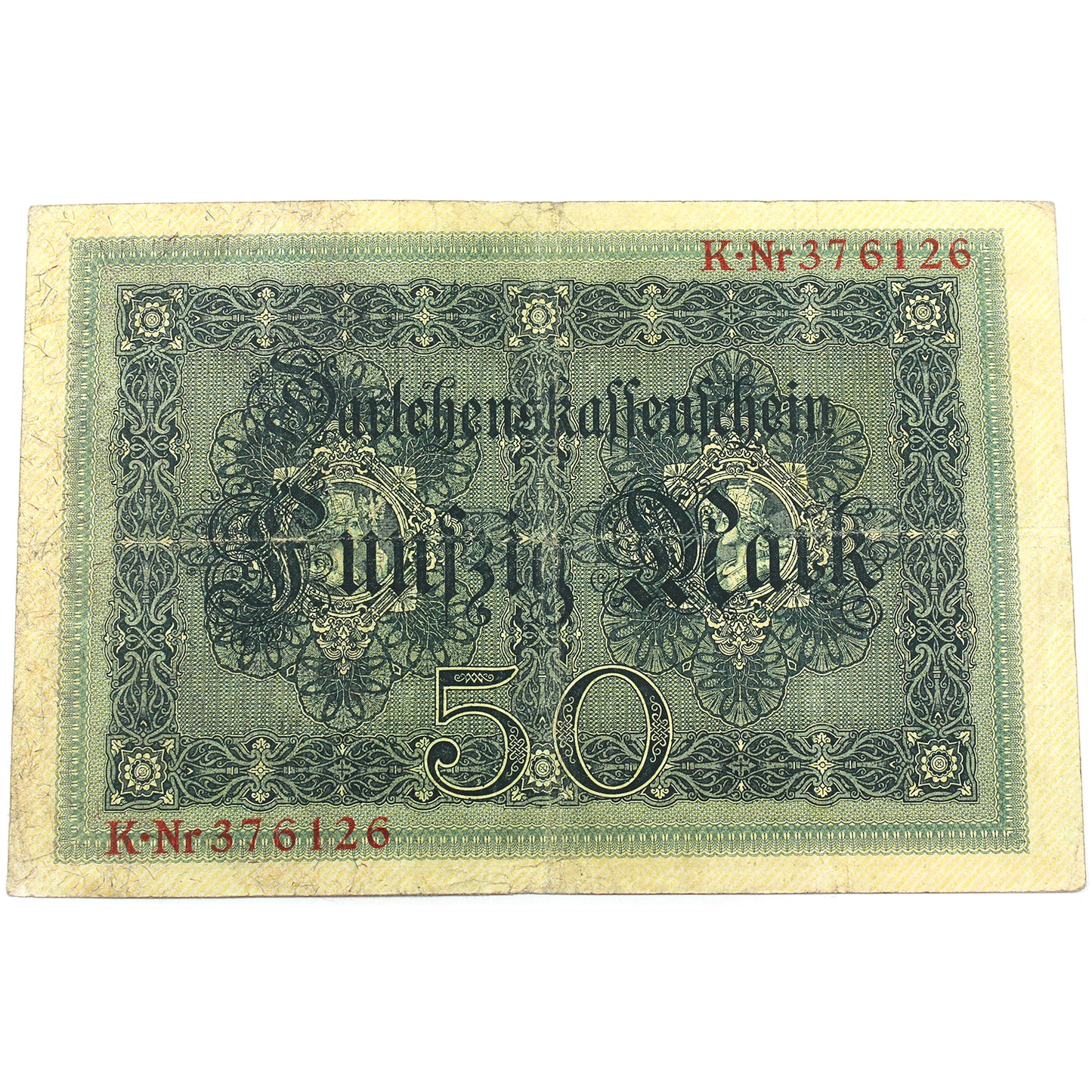 Germany 1918 20 Mark Note, Pick #57