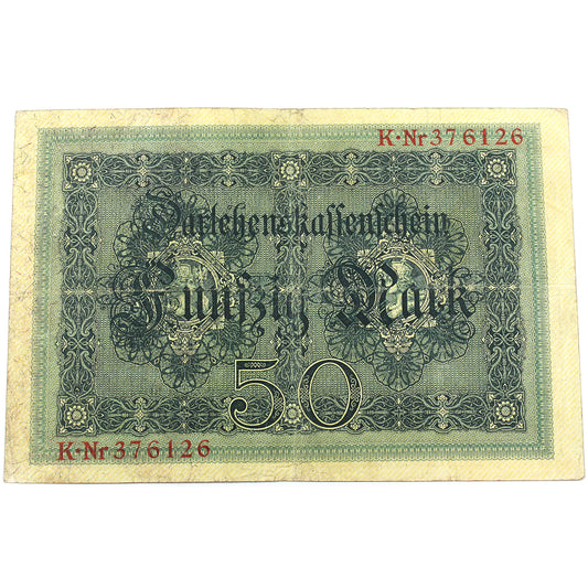 Germany 1918 20 Mark Note, Pick #57