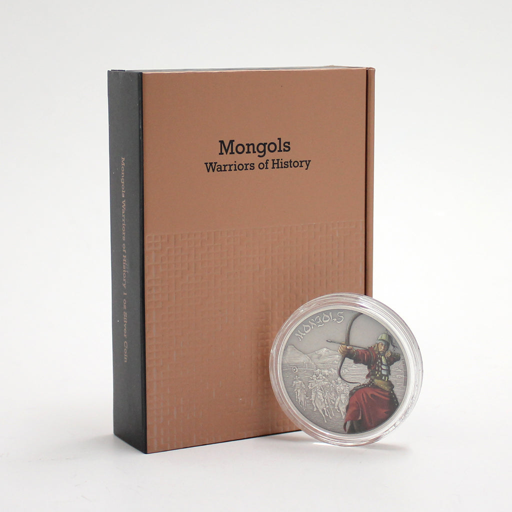 2017 Niue $2 Warriors of History - Mongols Fine Silver (No Tax)