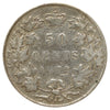 1872H Canada 50-cents Very Good (VG8) Impaired