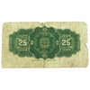 DC-24a 1923 Dominion of Canada 25-cent Shinplaster, Hyndman, Authorized, Fine, Damaged