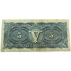 DC-21g 1912 Dominion of Canada $5 Saunders, Seal Only, Very Fine (VF20) Tears