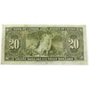 BC-25a 1937 Canada $20 Osborne-Towers, A/E. Very Fine (VF20) Trim