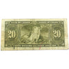 BC-25b 1937 Canada $20 Gordon-Towers, Various Prefixes, VG-F (VG10) Writing or damaged