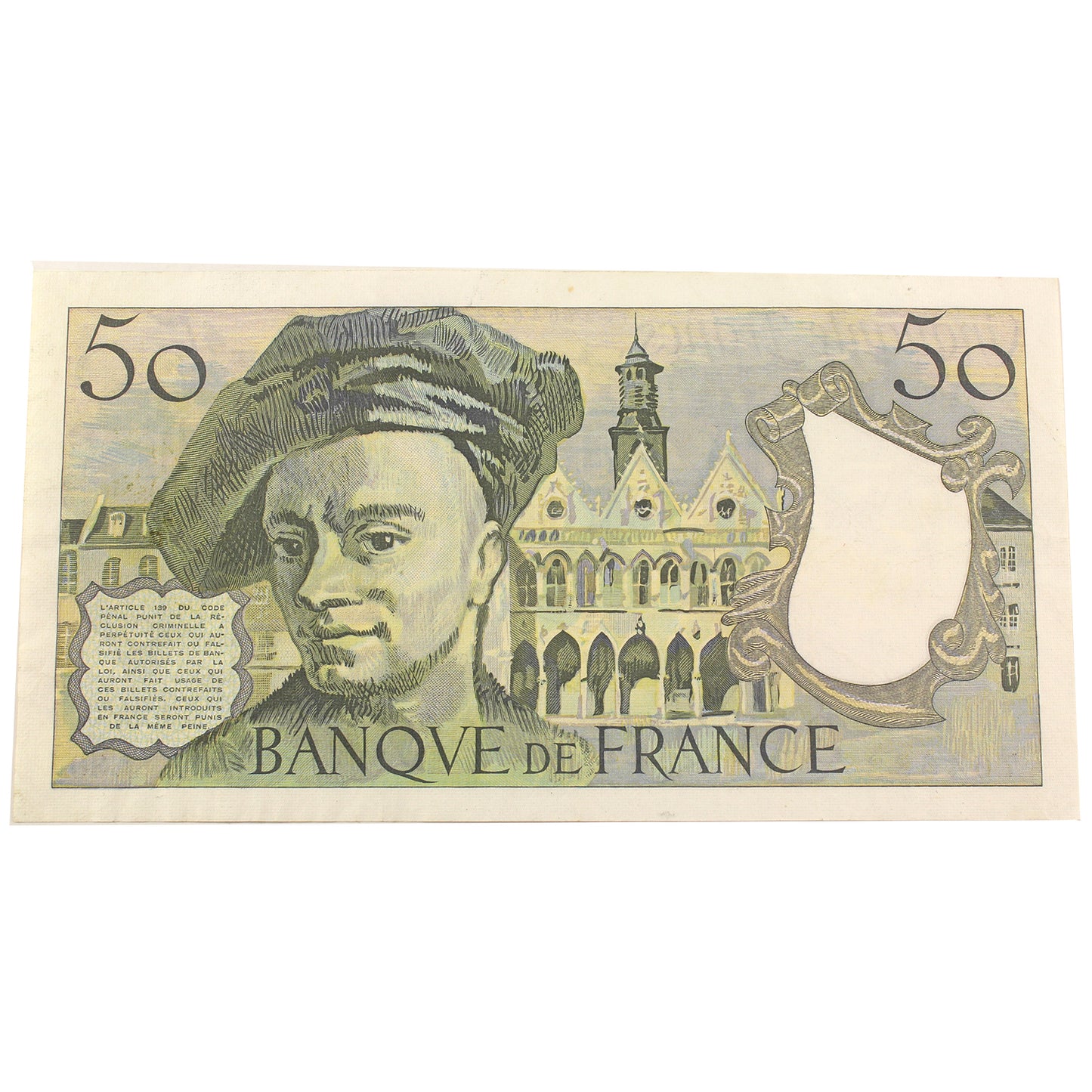France 1983 50 Franc Note, Pick #152 (DOP)