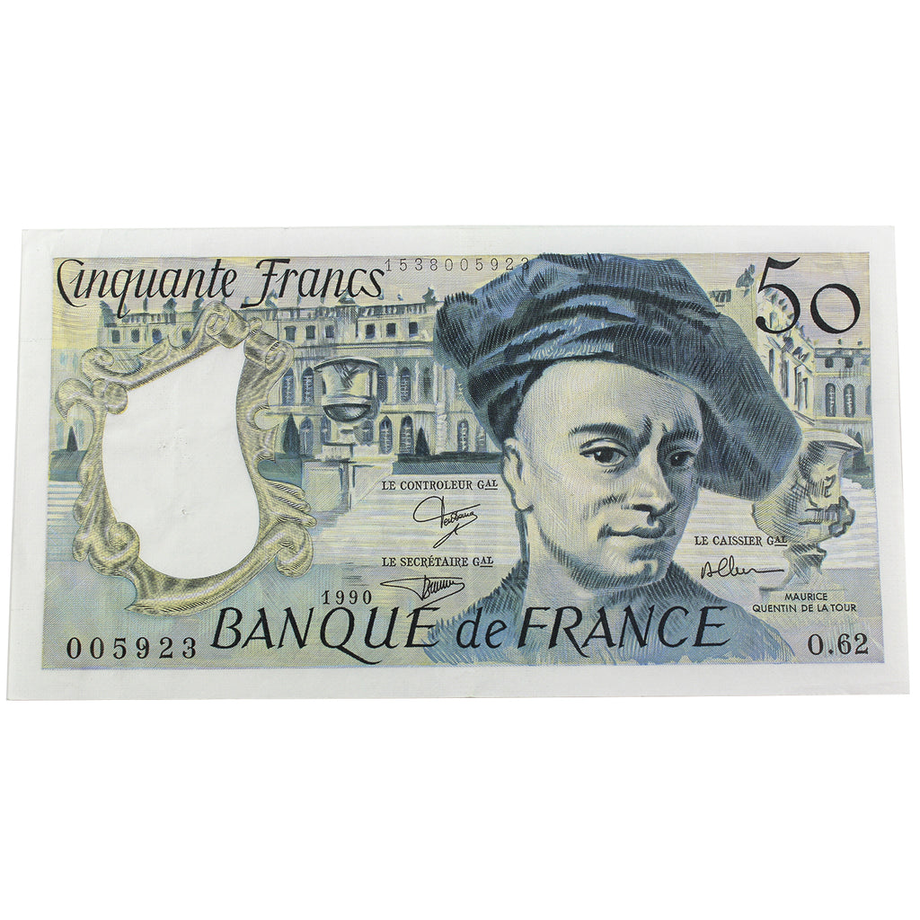 France 1990 50 Franc Note, Pick #152 (DOP)