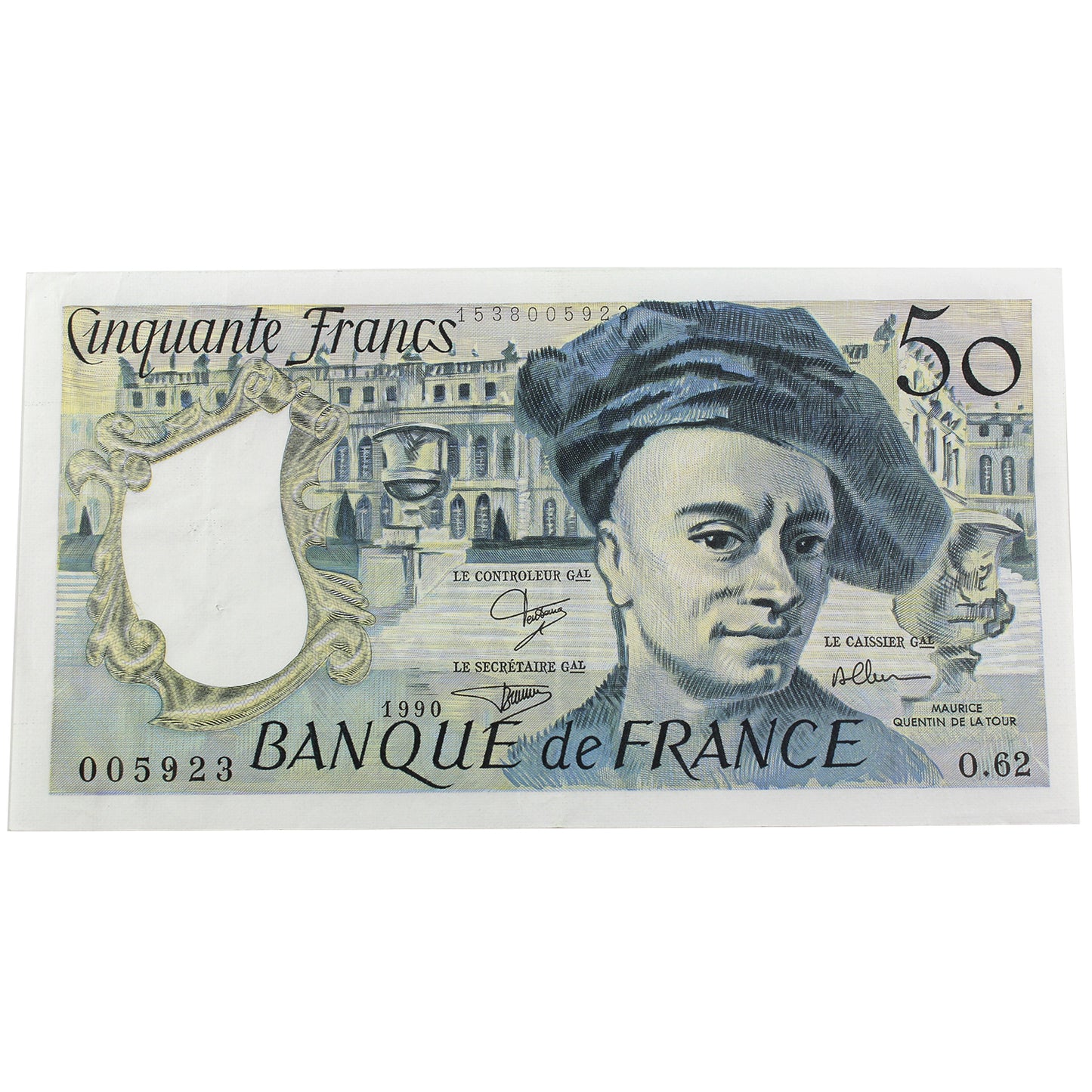France 1990 50 Franc Note, Pick #152 (DOP)