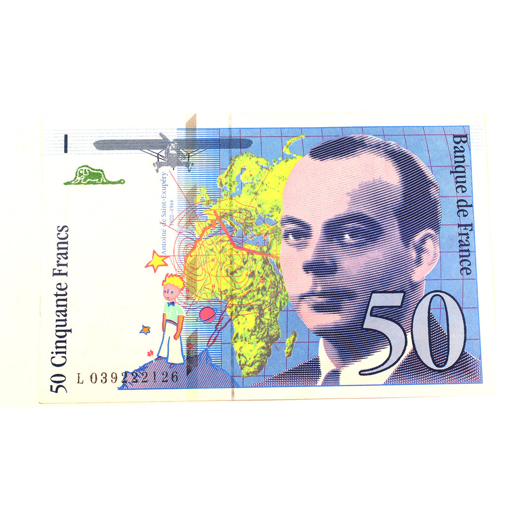 France 1997 50 Franc Note, Pick #157 (DOP)