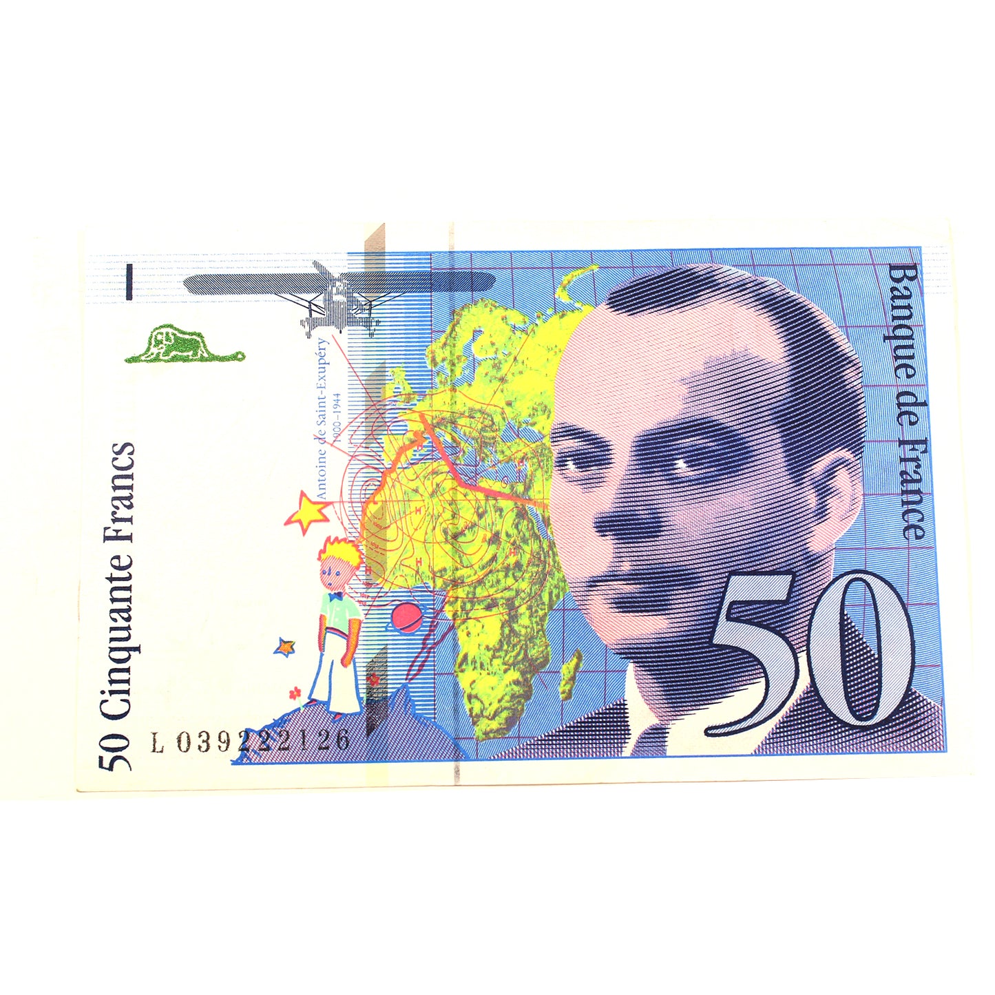 France 1997 50 Franc Note, Pick #157 (DOP)