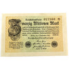 Germany 1923 20 Million Mark Note, Pick #108 (DOP)