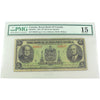 630-20-02 1943 Royal Bank of Canada $5 Dobson-Wilson, PMG Certified F15 (DOP)