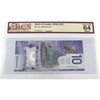 BC-77a 2018 Canada $10 Wilkins-Poloz, FTY, BCS Certified CUNC64 (DOP)
