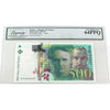 France 1994-1995 500 Franc Note, Pick #160a, Legacy Certified CUNC64 PPQ (DOP)