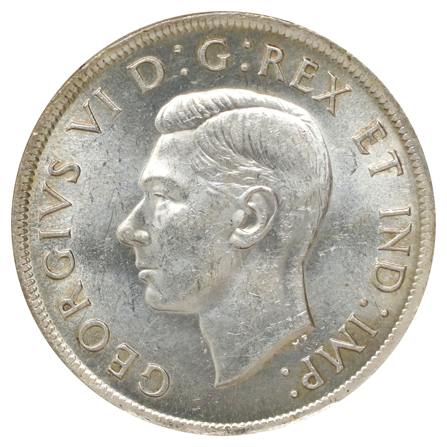 1937 Canada Dollar Brilliant Uncirculated (MS63) tone spot