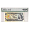 BC-46a 1973 Canada $1 Lawson-Bouey, 4-Digit RADAR GA3854583, Legacy Certified AU58 PPQ