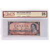 BC-30b 1954 Canada $2 B-C, Devil's Face, Changeover, I/B, BCS Certified VF25 (DOP)