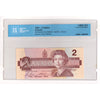BC-55c-i 1986 Canada $2 Bonin-Thiessen, EGT, CCCS Certified CUNC64 (DOP)