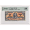 BC-26c 1937 Canada $50 Coyne-Towers, B/H, PMG Certified EF40 (Minor Stain)