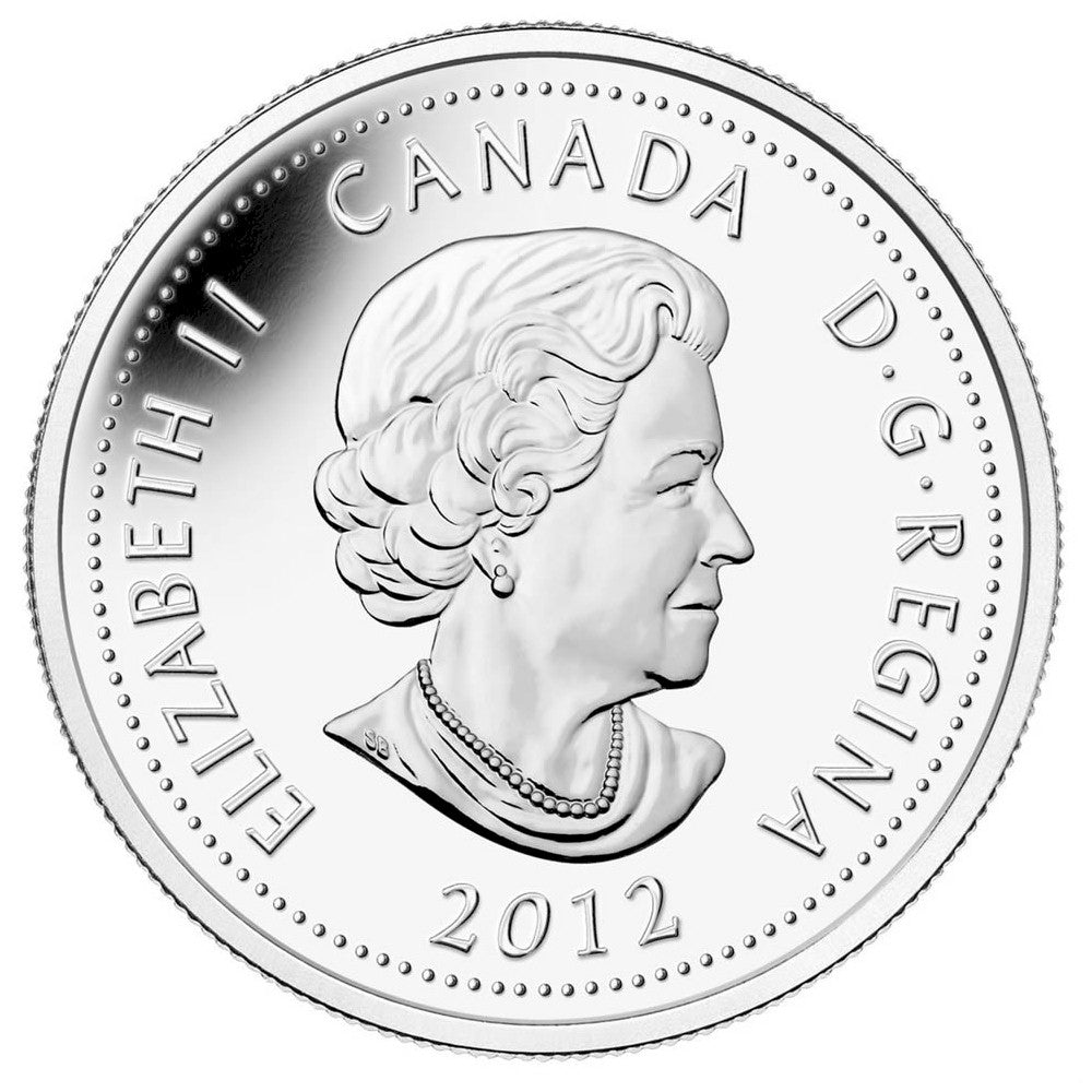 2012 Canada 25-cent Tecumseh 10-coin Circulation Pack
