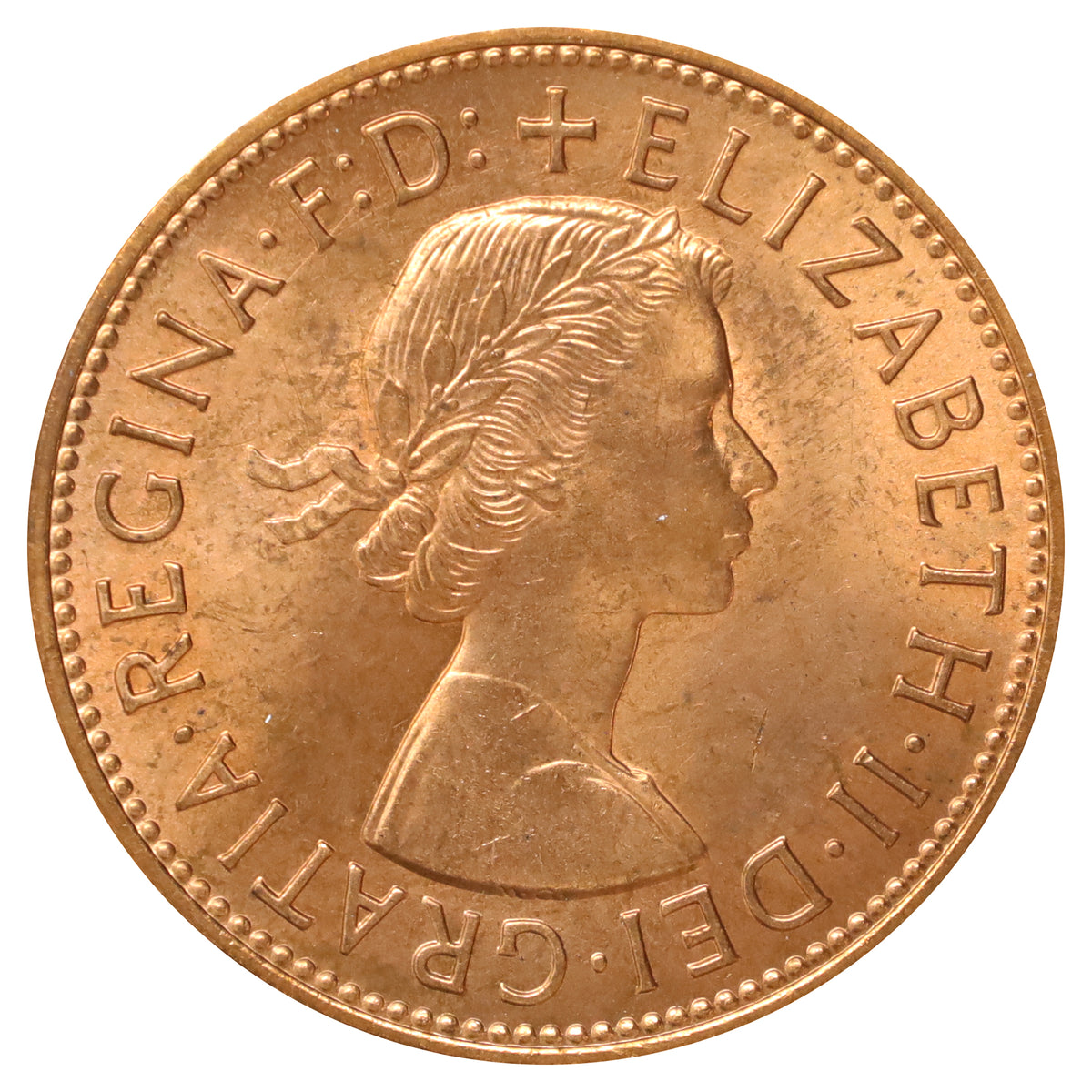 Great Britain 1964 Penny Uncirculated (MS60)