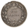 Great Britain 1834 6 Pence Fine (F12)