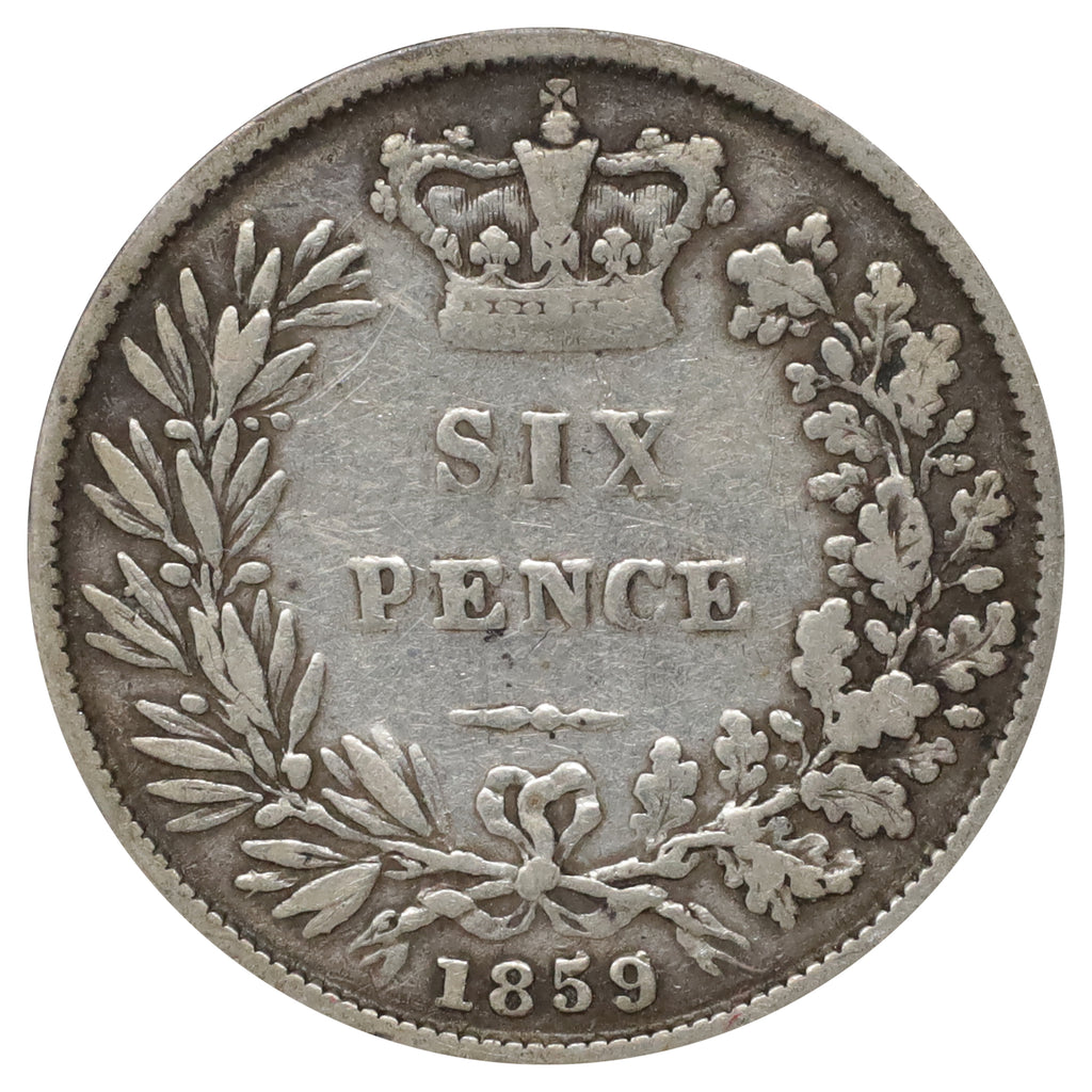 Great Britain 1871 Die #13 6 Pence Good (G4)