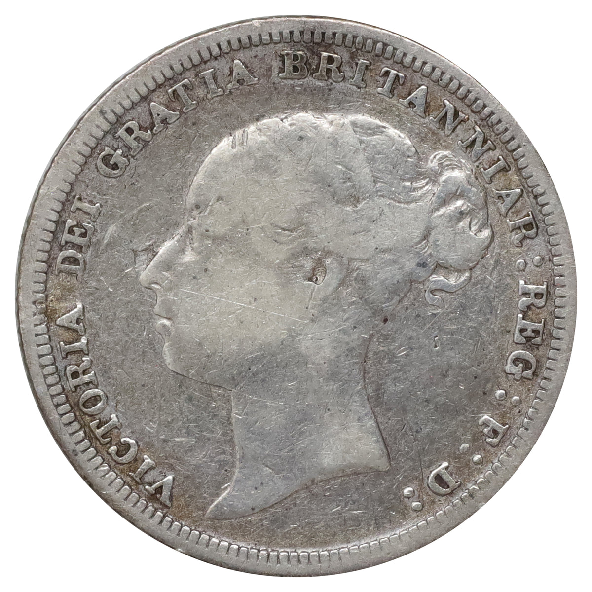 Great Britain 1881 6 Pence Very Good (VG8)