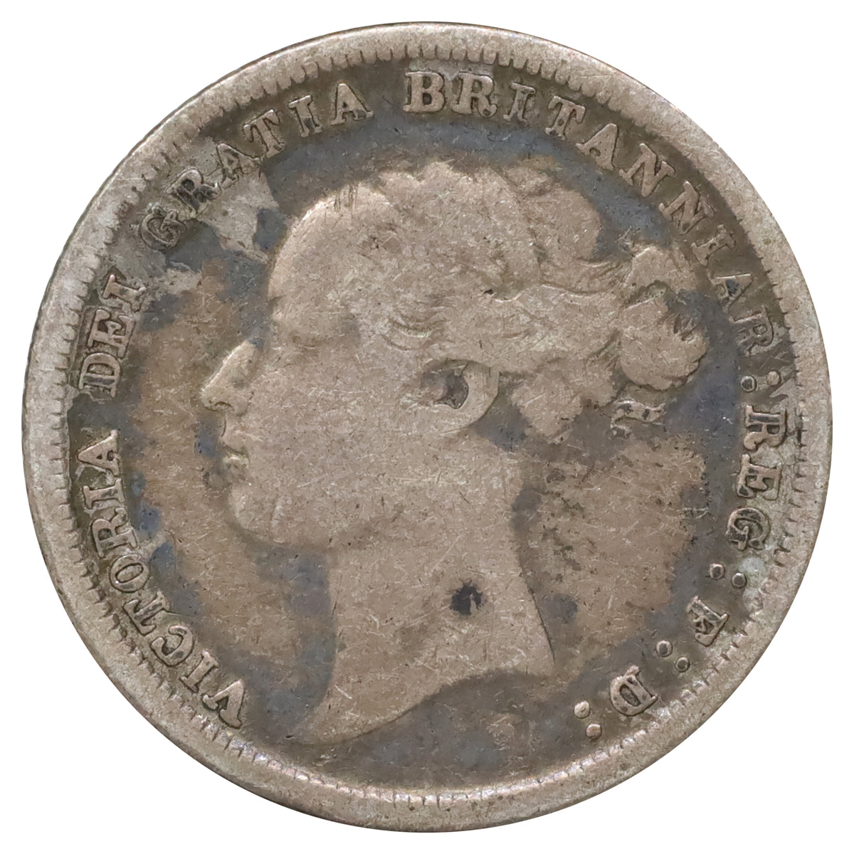 Great Britain 1883 6 Pence Very Good (VG8)