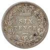 Great Britain 1884 6 Pence Good (G4)