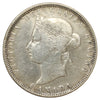 1881H Canada 25-cents F-VF (F15) Scratched, marks, or impaired