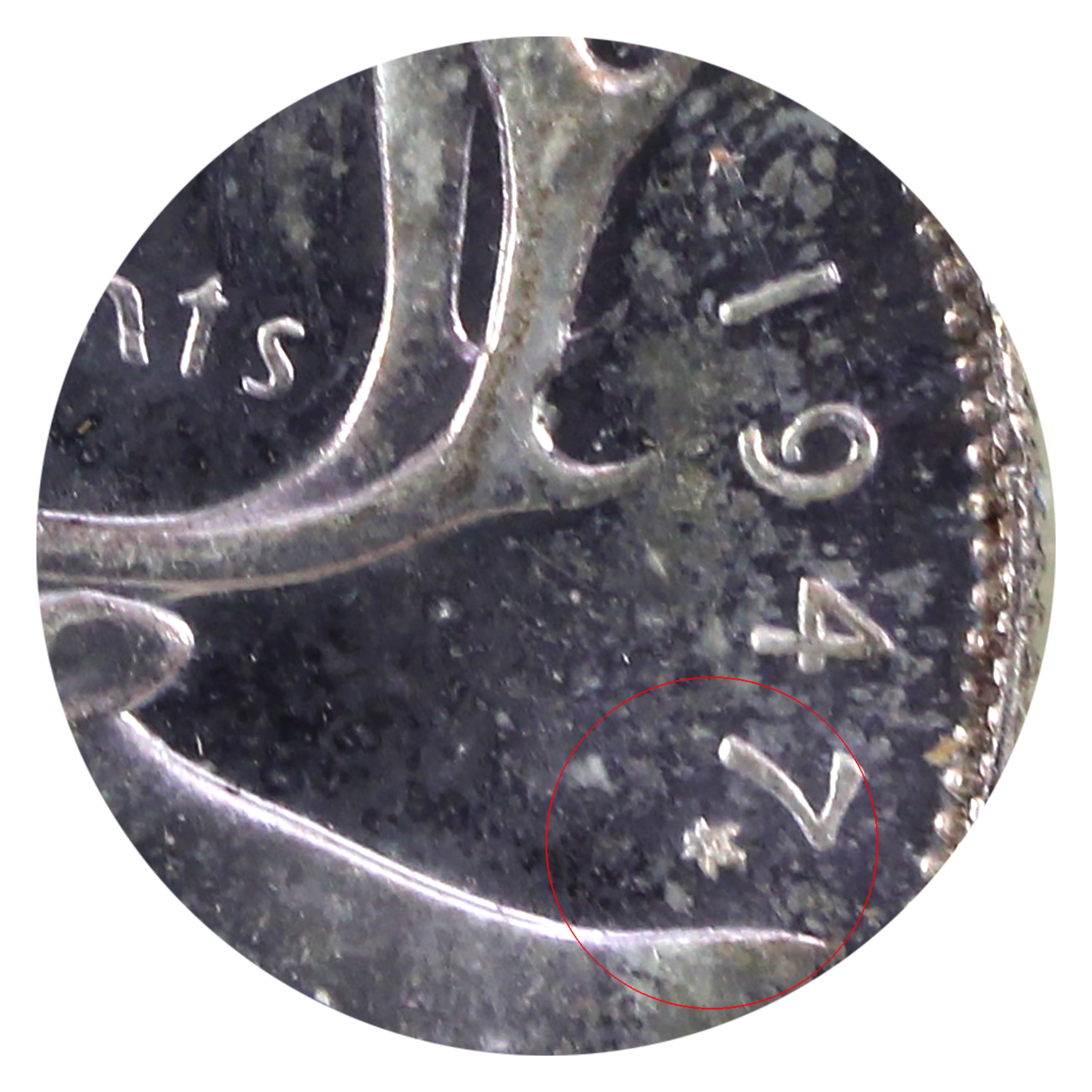1947 Maple Leaf Canada 25-cents ICCS Certified MS-65 at 1947 Maple Leaf Canada 25-cents ICCS Certified MS-65 at