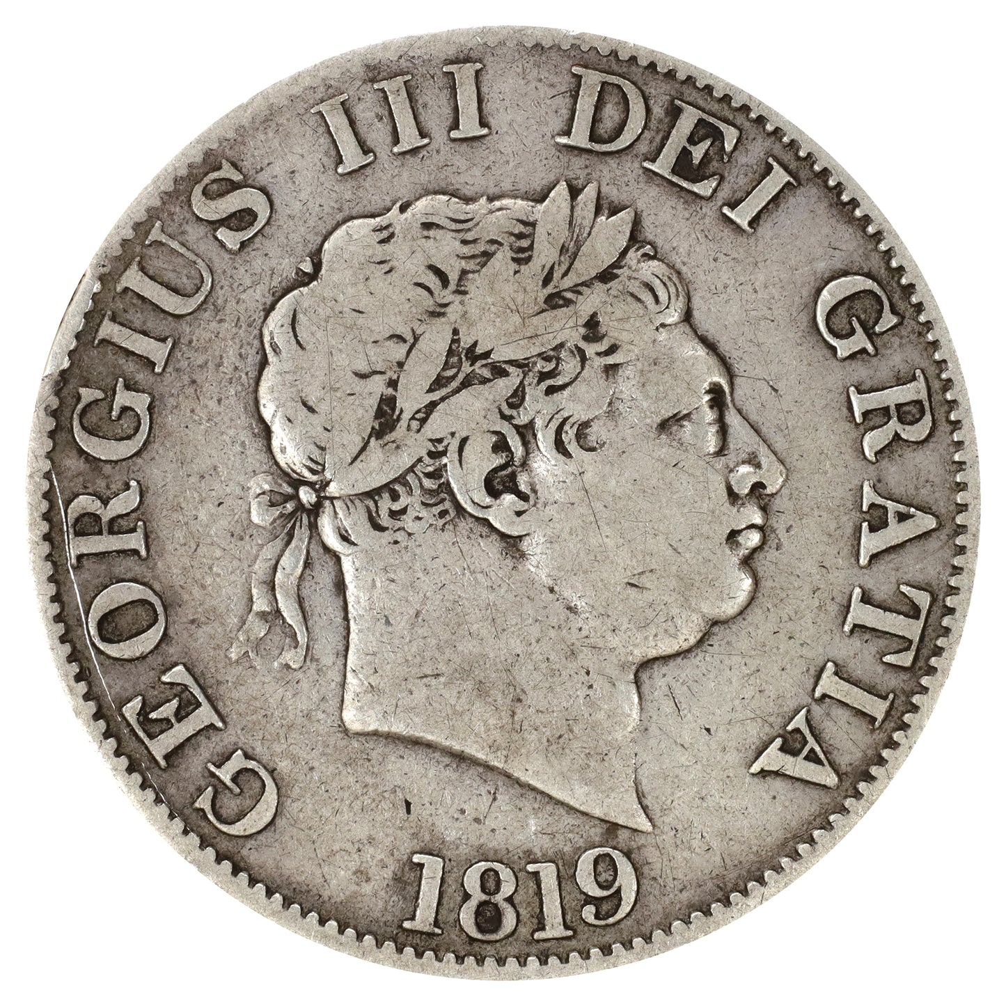 Great Britain George III 1819 Half Crown (DOD)