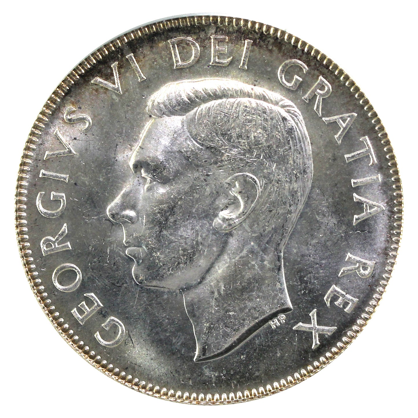 1949 9/9 Canada 50-cents CCCS Certified MS-63 * Unique Variety! *
