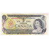 BC-46a-i 1973 Canada $1 Lawson-Bouey, Neat Number AAN6066006, VF-EF (VF30) DOP