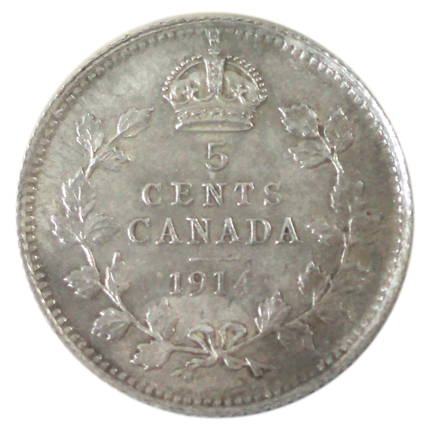 1914 Canada 5-cents ICCS Certified MS64