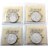 Lot of 4x Canada 50-cents ICCS Certified PL66 HC - 1959, 1960, 1962 & 1965 (4pcs)