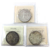 Lot of 3x Canada Dollars ICCS Certified MS-64 - 1958, 1959 & 1961 (3pcs)