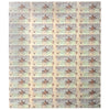 1986 Canada $2 EBA Prefix Uncut Sheet of 40 Notes - 4x10 Format (Ruffled ends)