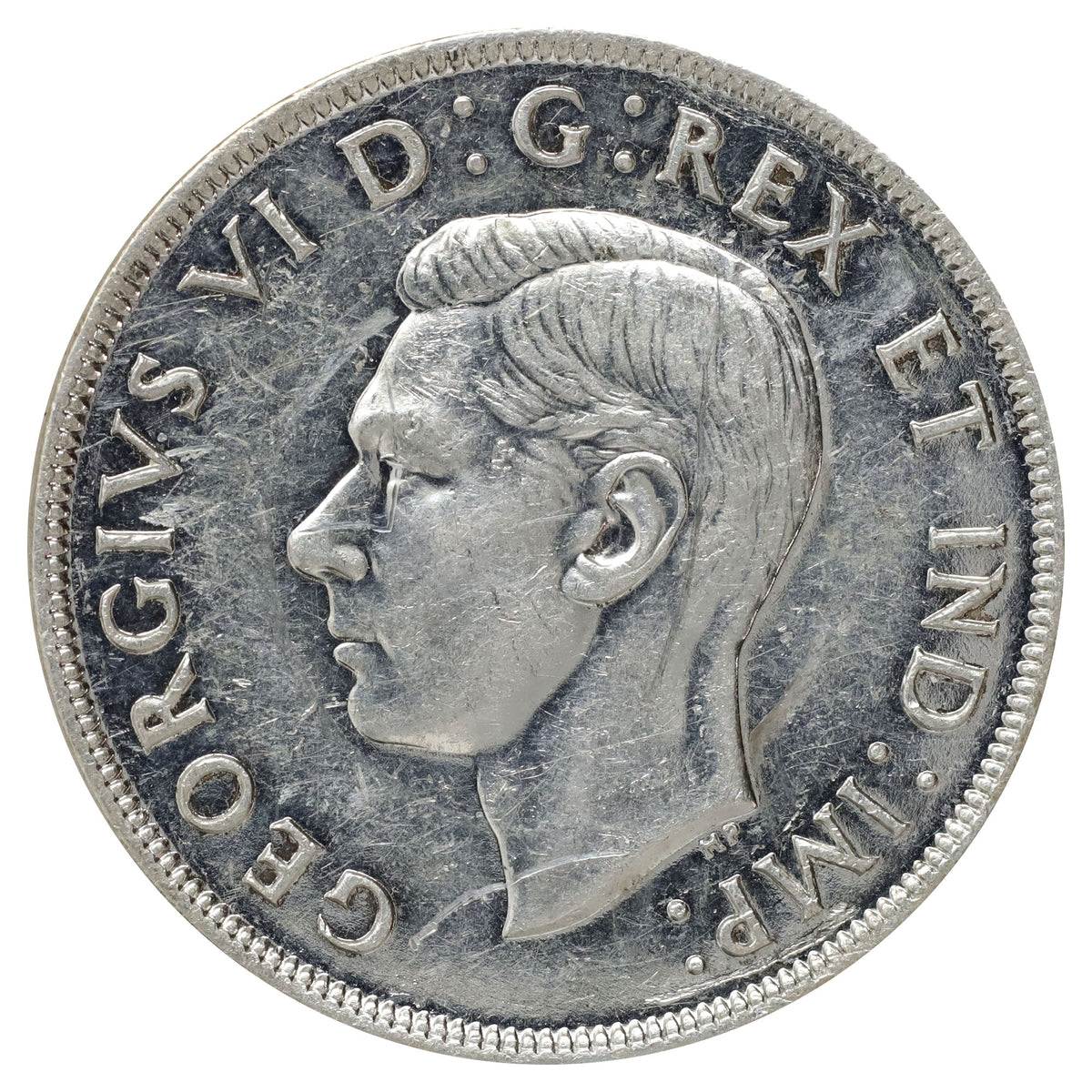 1945 5 Over 5 Canada Dollar EF-AU (EF45) Scratched, marks, or impaired