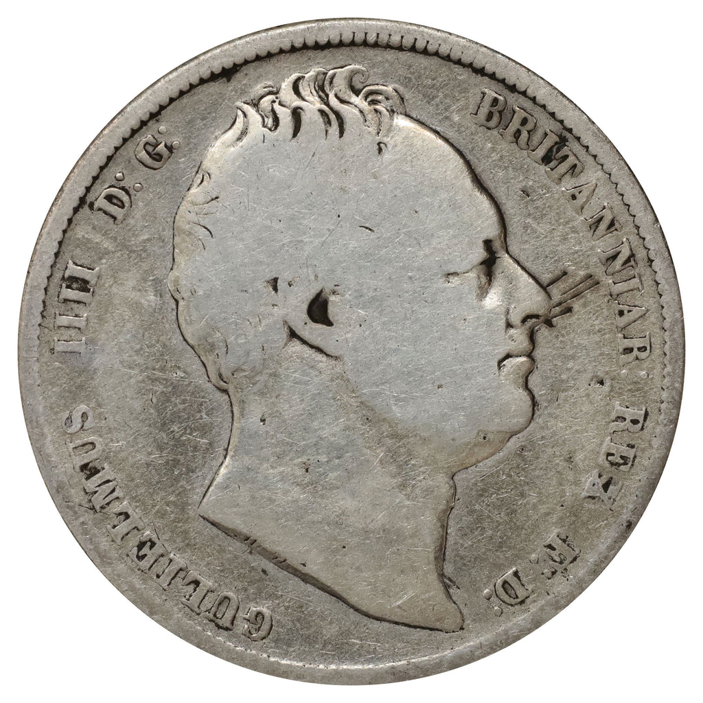 Great Britain 1834 George IV Half Crown (Cleaned)