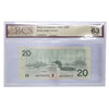 BC-58c 1991 Canada $20 Knight-Thiessen, AWE, BCS Certified CUNC63