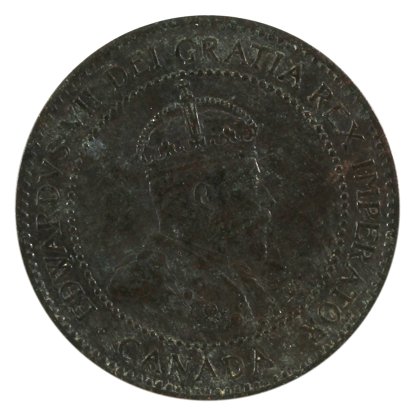 1902 Canada 1-cent Extra Fine (EF40) Scratched, marks, or impaired
