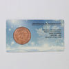 Let It Snow Colourized 1oz. .999 Fine Copper in Card